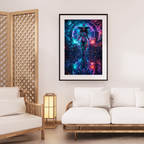 Galaktische Selbsterweckung | Fantasy KI Wandkunst | Printable Art