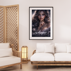 🤍 WHISPER – Between Silence and Truth | Mystical AI Art | Digital Download | 300 DPI
