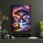 ⏳ Between Time and Eternity | Mystical Fantasy AI Art | Spiritual Wall Art | Digital Download | 300 DPI