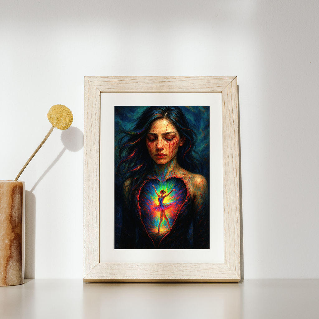„The Silent Dance of Healing“ Magische Digital Artwork| Digitaler Download | Hochauflösend (300 DPI)