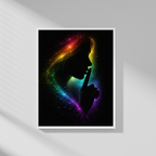 HÜTERIN DER STILLE Mystische Frau | KI-Kunst | Digitaler Download