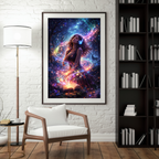 Klang der Seele| Fantasy KI Wandkunst | Printable Art