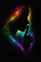 HÜTERIN DER STILLE Mystische Frau | KI-Kunst | Digitaler Download