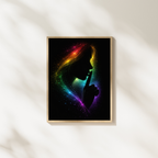 HÜTERIN DER STILLE Mystische Frau | KI-Kunst | Digitaler Download