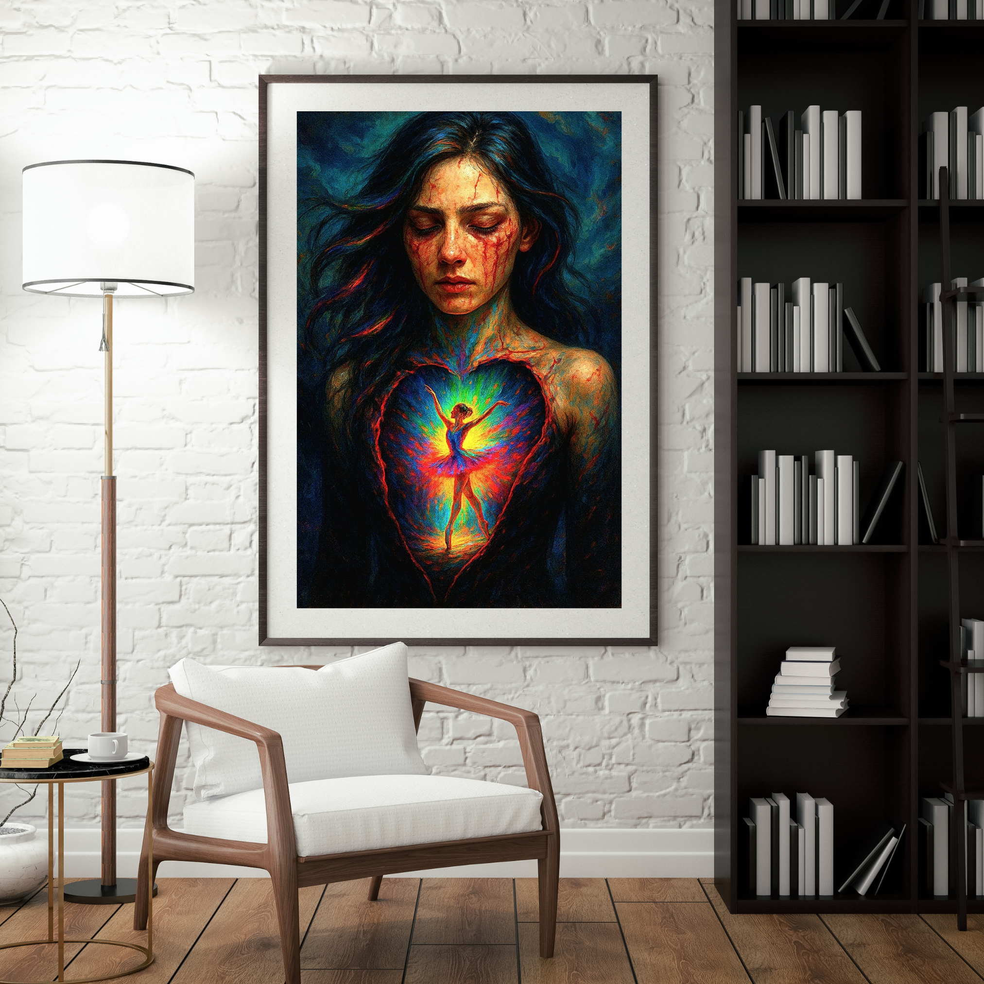 „The Silent Dance of Healing“ Magische Digital Artwork| Digitaler Download | Hochauflösend (300 DPI)