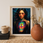 „The Silent Dance of Healing“ Magische Digital Artwork| Digitaler Download | Hochauflösend (300 DPI)