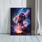 Klang der Seele| Fantasy KI Wandkunst | Printable Art