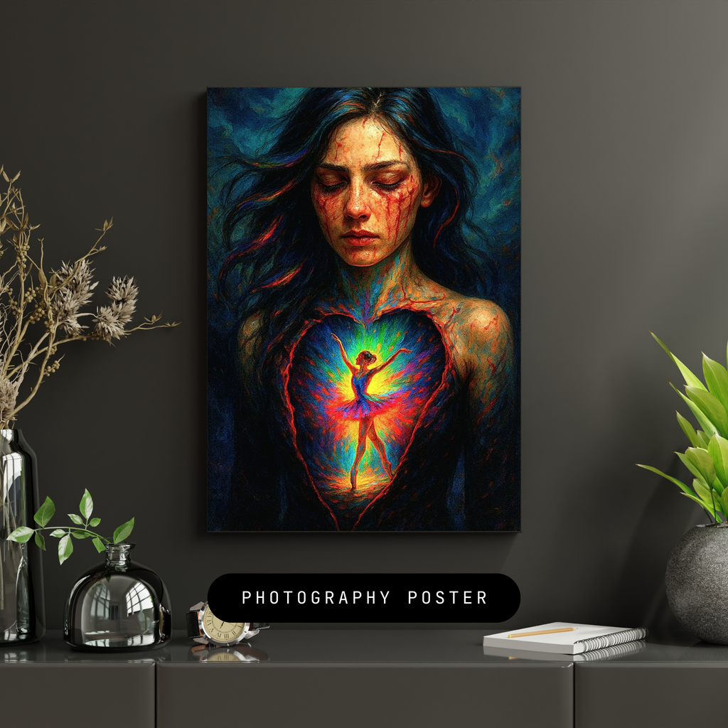 „The Silent Dance of Healing“ Magische Digital Artwork| Digitaler Download | Hochauflösend (300 DPI)