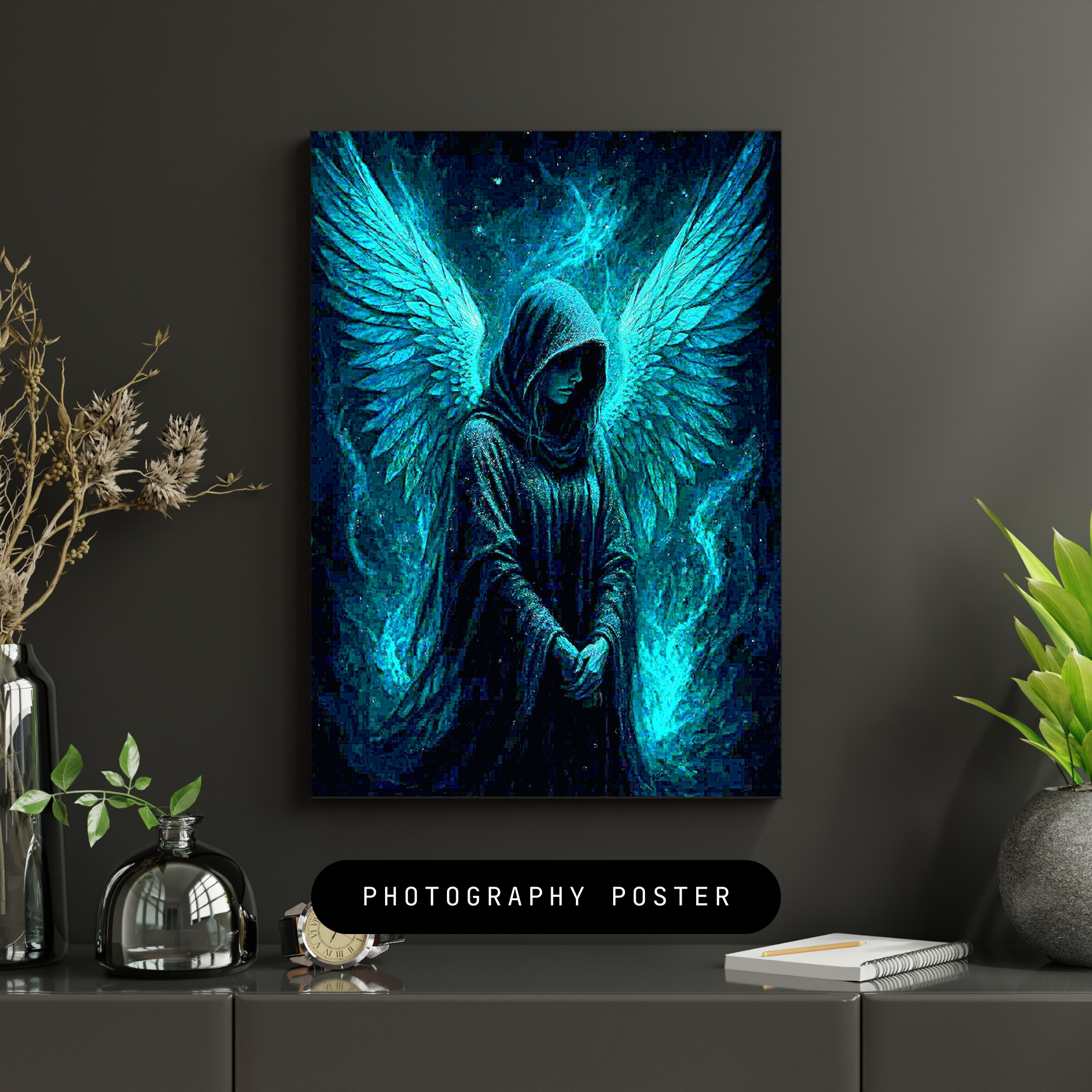 „Wings of Silent Magic“ Magische Digital Artwork| Instand Download | Hochauflösend (300 DPI)