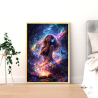 Klang der Seele| Fantasy KI Wandkunst | Printable Art