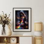 🌈 Inner Awakening| Emotional KI Wandkunst | Printable Art
