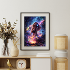 Klang der Seele| Fantasy KI Wandkunst | Printable Art
