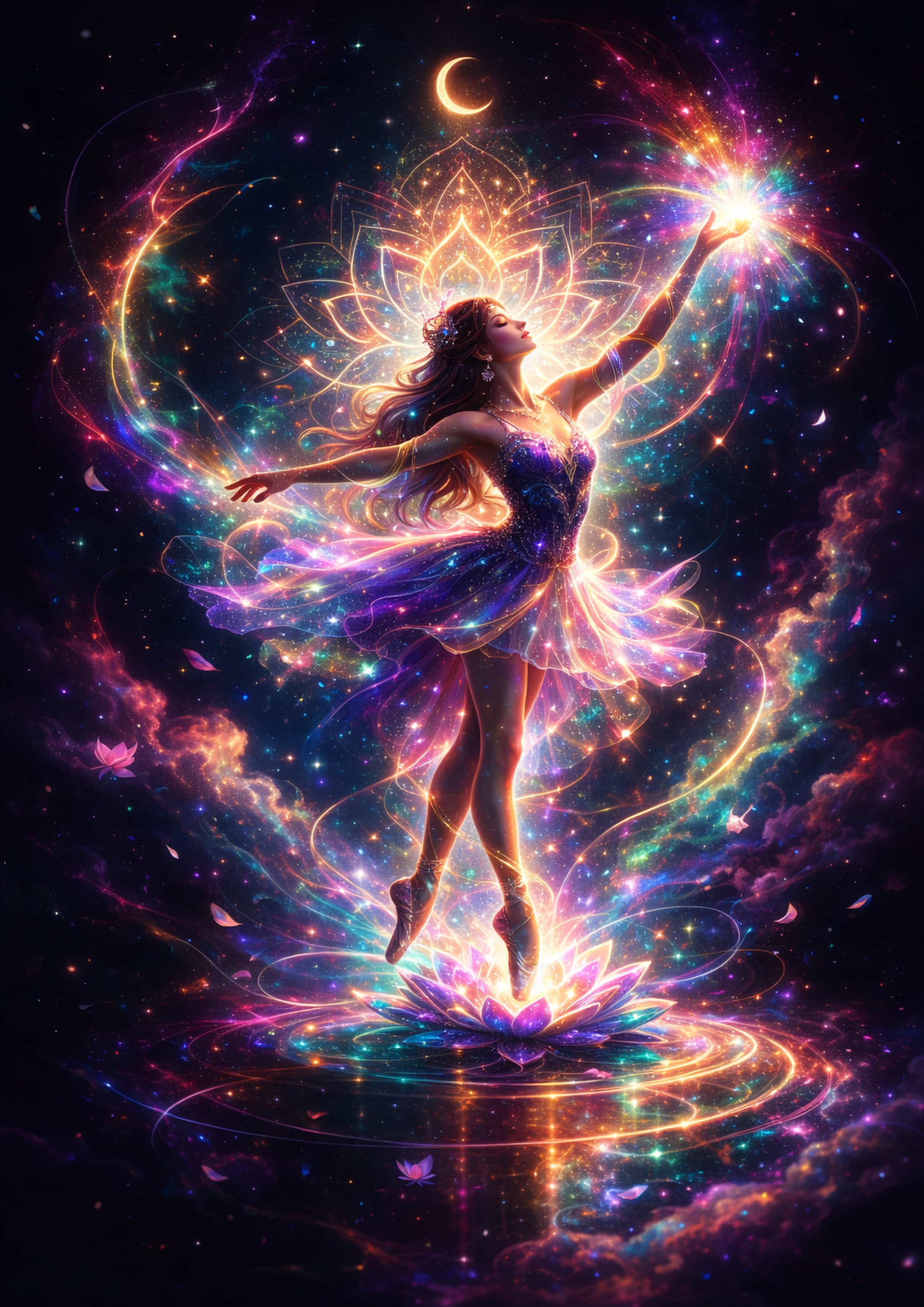 Magische KI-Artwork „Magical Within I“ | Digitaler Download | Hochauflösend (300 DPI)