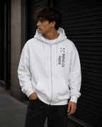 Klassischer Unisex Zip-Hoodie l BORN TO SHINE l KI Artwork