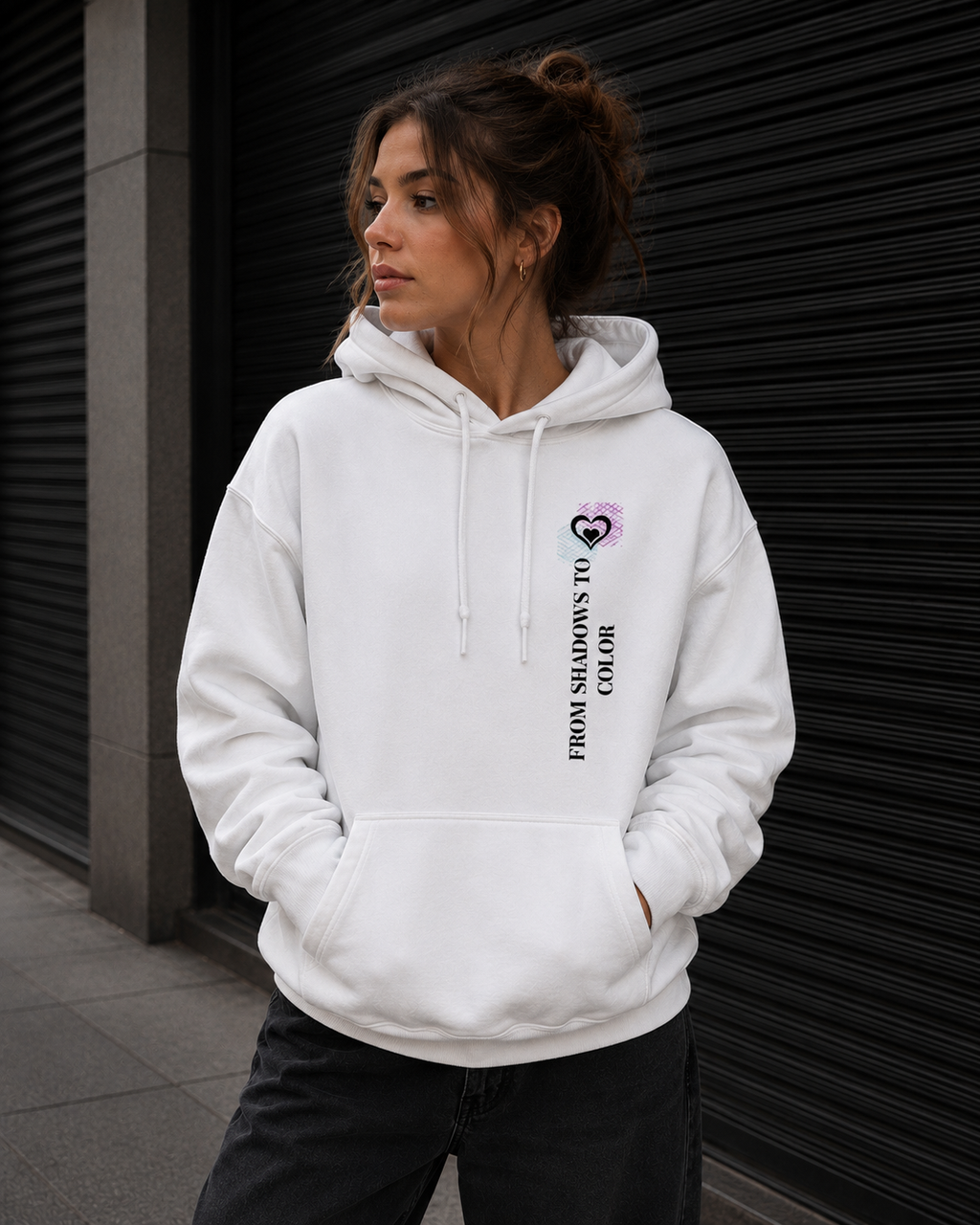 💫TRANSFORMATION – Fleece Hoodie | Digital Artwork