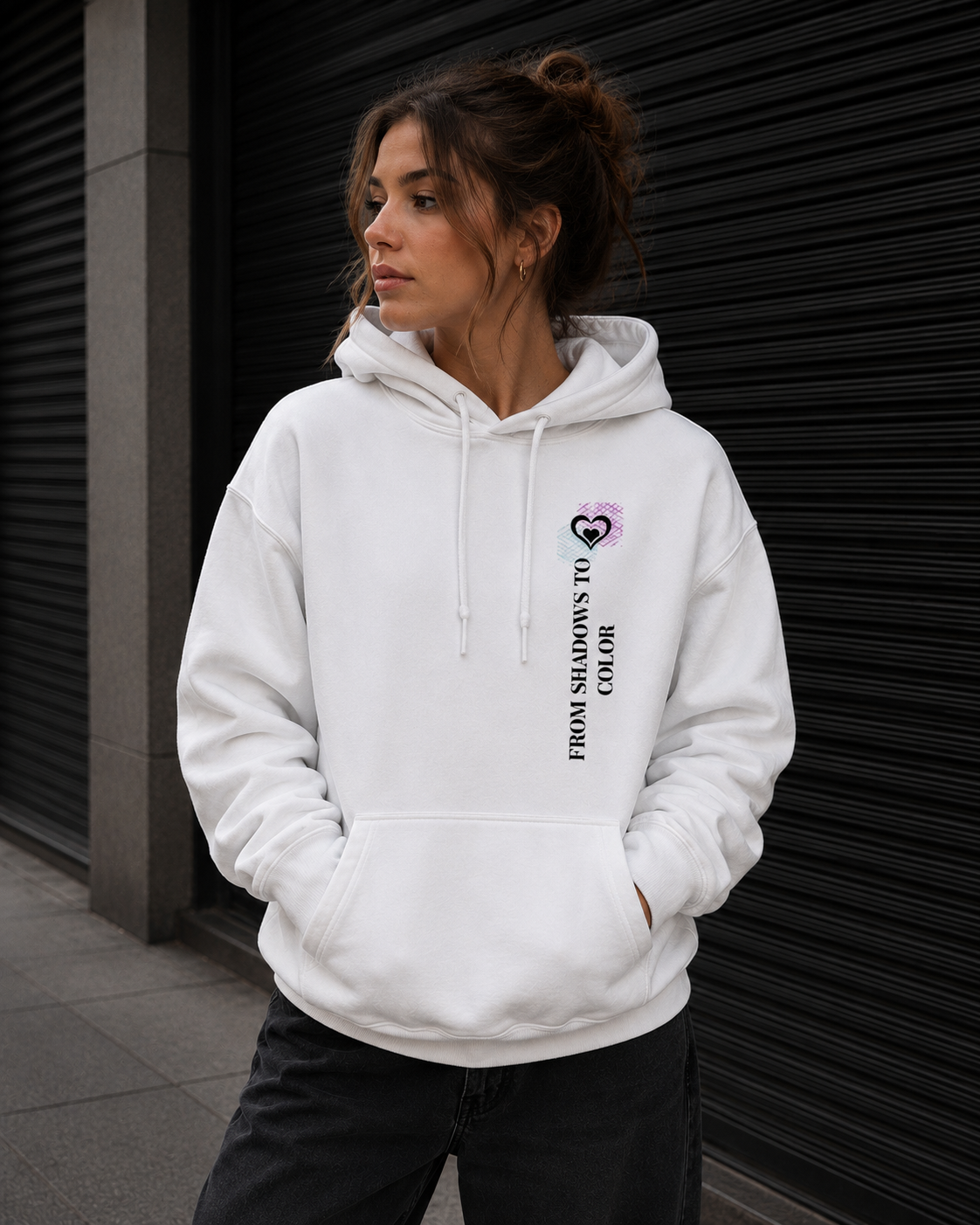 💫TRANSFORMATION – Fleece Hoodie | Digital Artwork