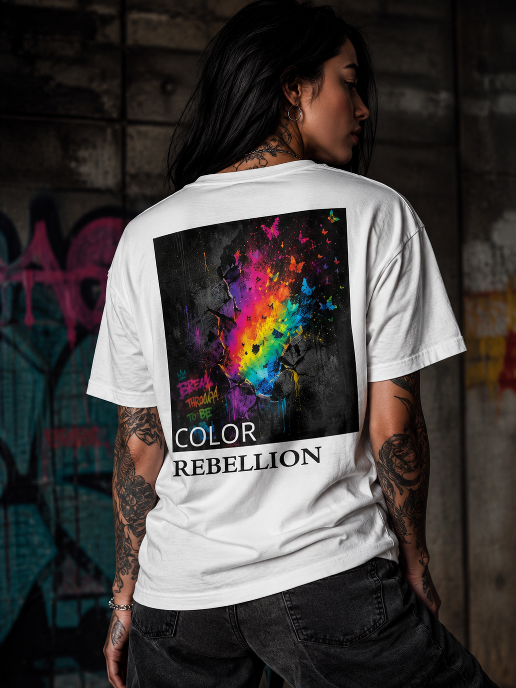 COLOR REBELLION  l Premium Unisex Statement T-shirt