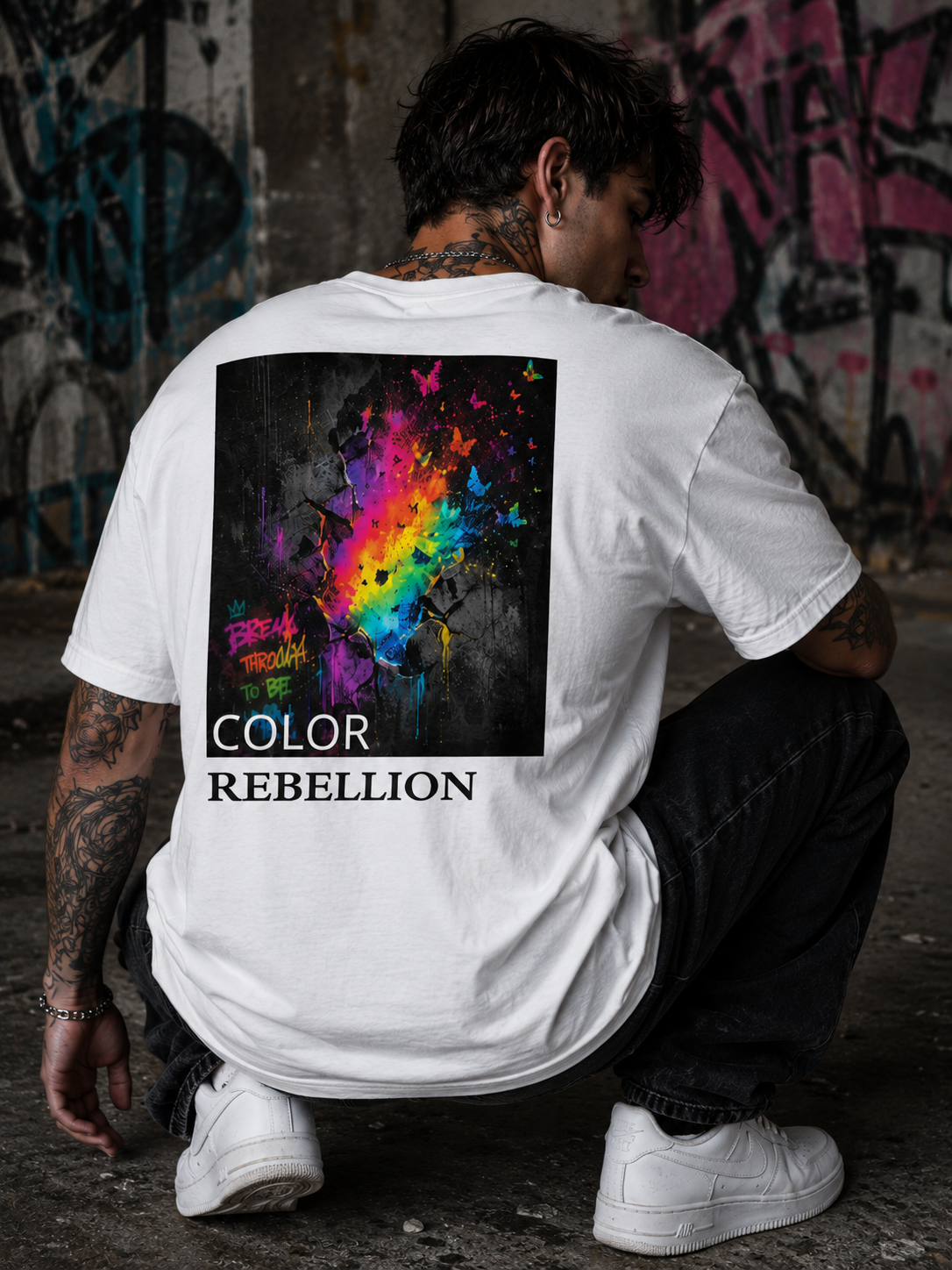 COLOR REBELLION  l Premium Unisex Statement T-shirt