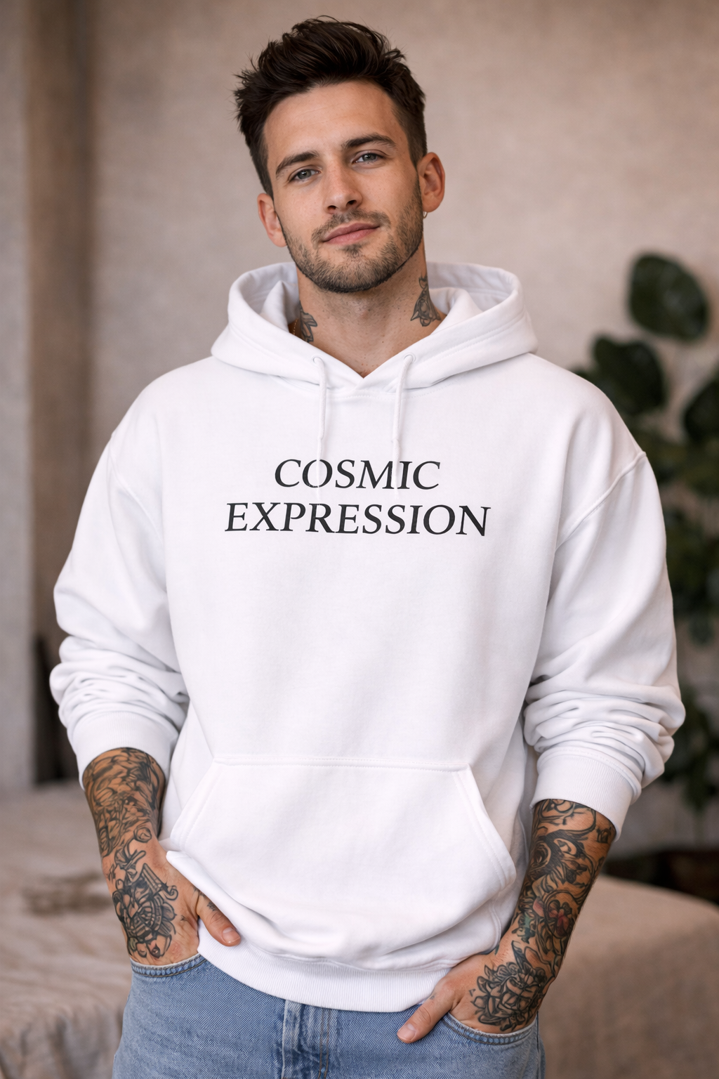 KISS THE UNIVERSE HOODIE  l Digital Artwork