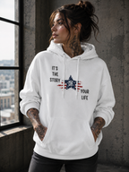 🖤 SHOUT OUT | Unisex Hoodie | AI Artwork