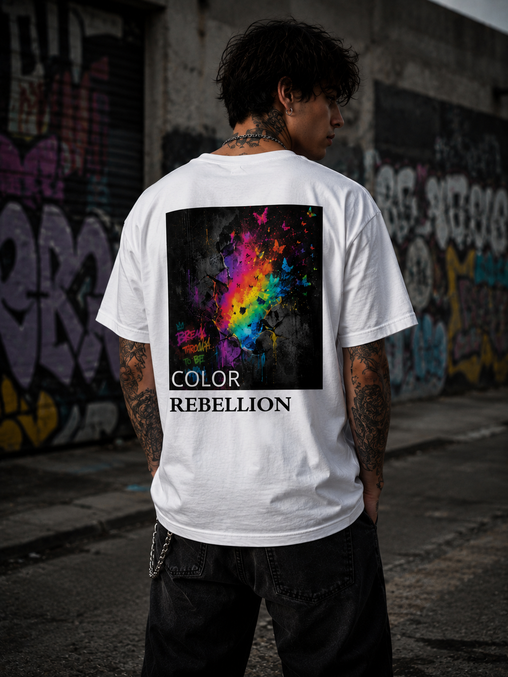 COLOR REBELLION  l Premium Unisex Statement T-shirt