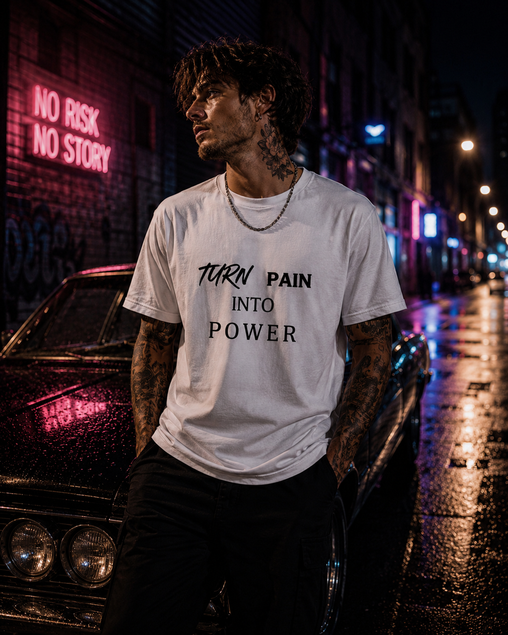 FEARLESS SOUL Performance Unisex Crewneck T-shirt White