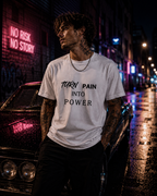 FEARLESS SOUL Performance Unisex Crewneck T-shirt White