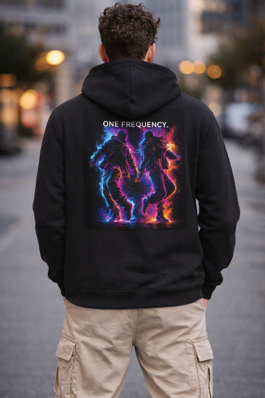 MOVE DIFFERENT. Premium Hoodie l Digital Artwork