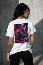 CREATE • DISRUPT • EVOLVE l Performance Damen-Statement- T-Shirt Weiß