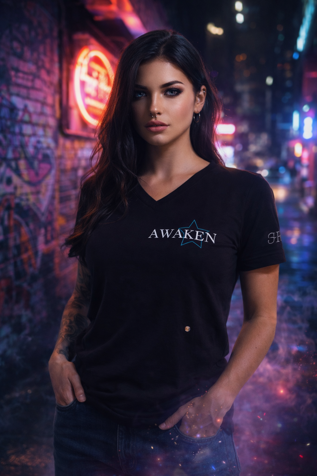 NOT MADE TO FIT IN Premium Unisex T-Shirt I KI Artwork