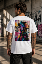 RAW. REAL. FREE. l Performance Unisex Statement T-shirt White