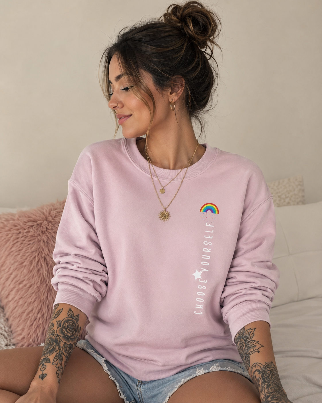 ✨️CHOOSE YOURSELF Unisex Pullover l Digital Artwork