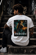 REBORN l Performance Unisex Statement T-shirt White