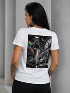 KEEP MOVING. TIME DOESN’T WAIT. - Performance Unisex Statement T-shirt White