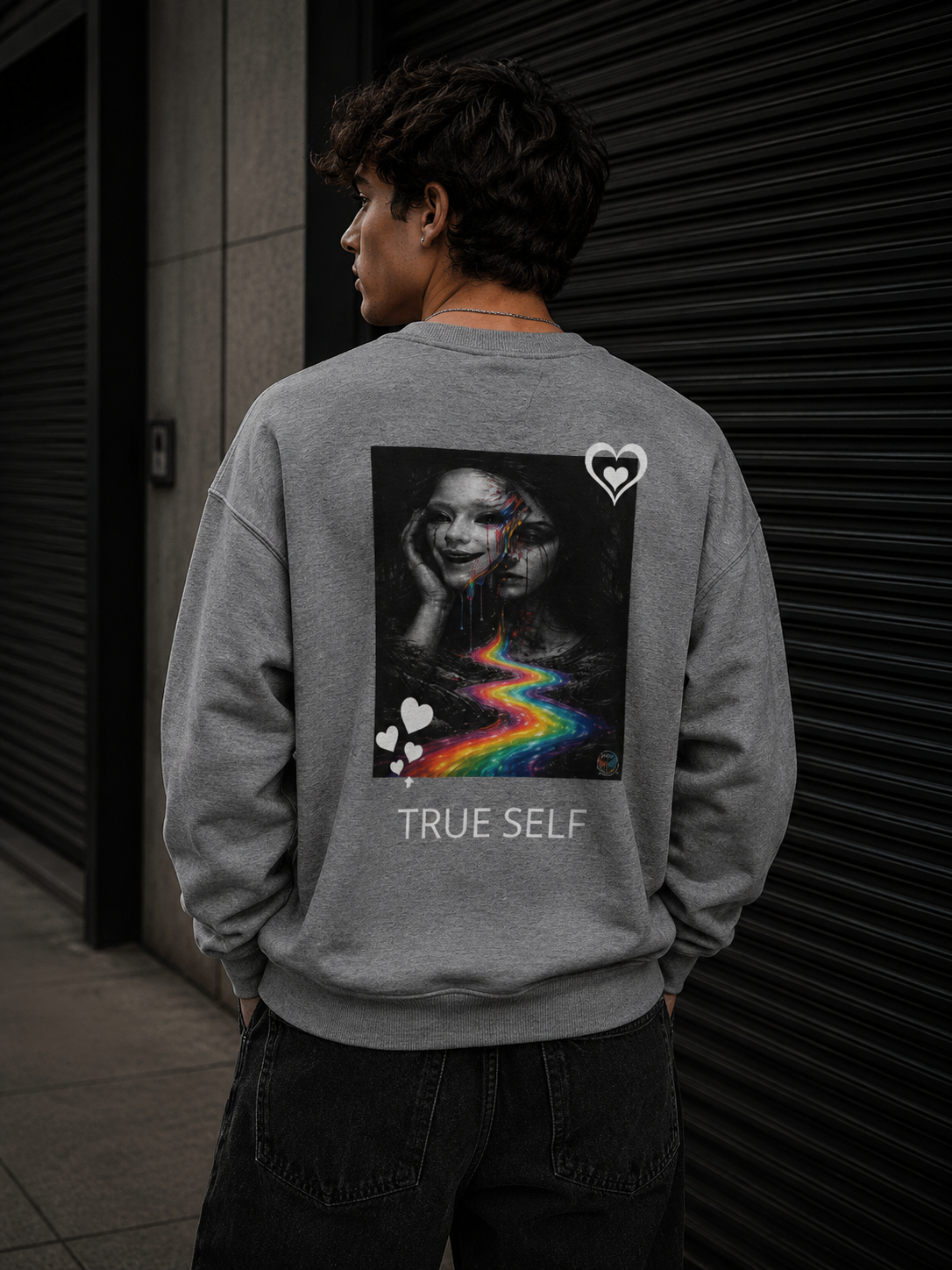 🖤DON’T HIDE YOUR LIGHT – Premium Unisex Pullover | Digital Artwork