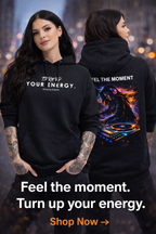 FEEL THE MOMENT - TURN UP YOUR ENERGY l Digital Artwork