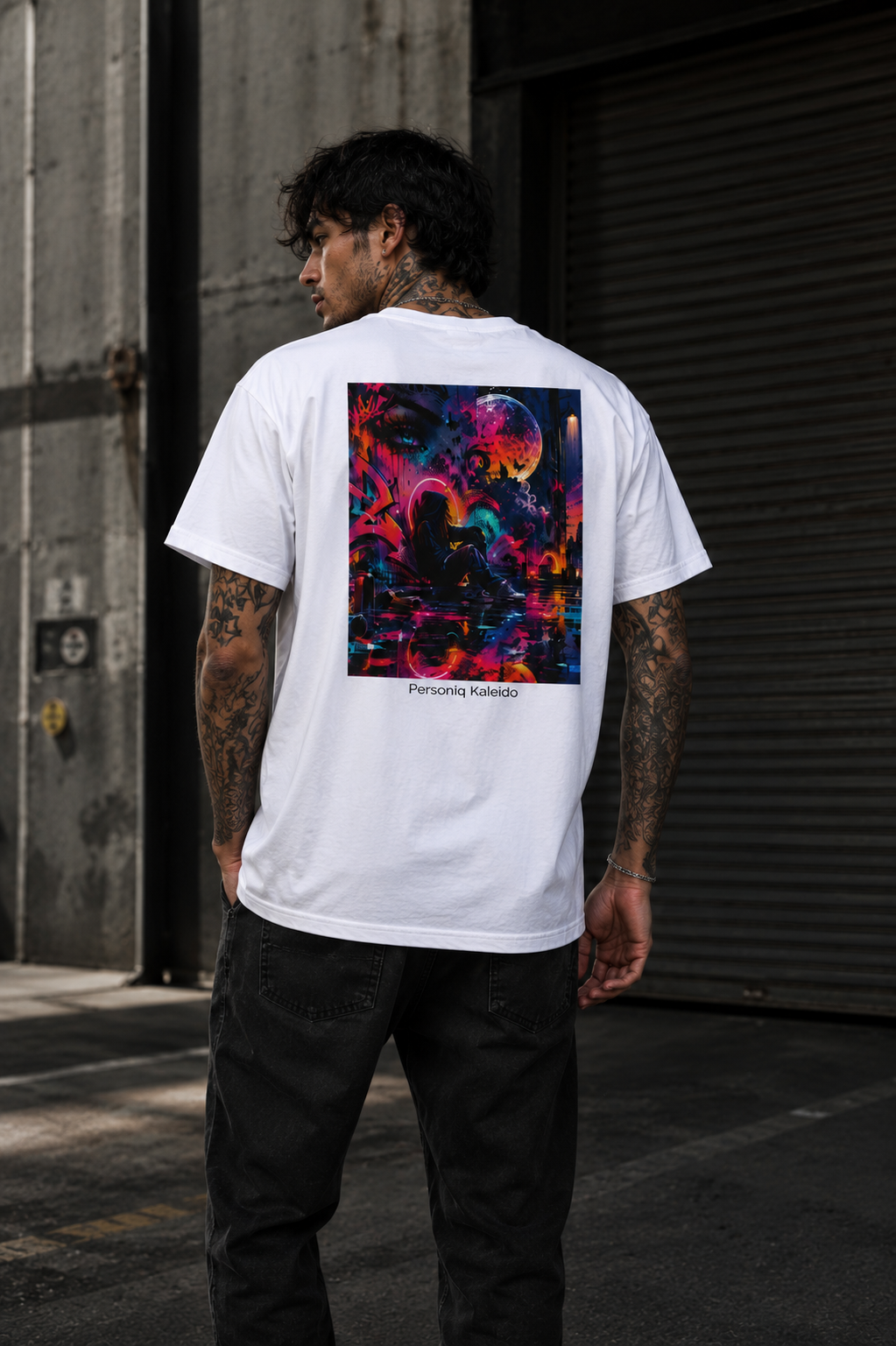 CREATE • DISRUPT • EVOLVE l Performance Damen-Statement- T-Shirt Weiß