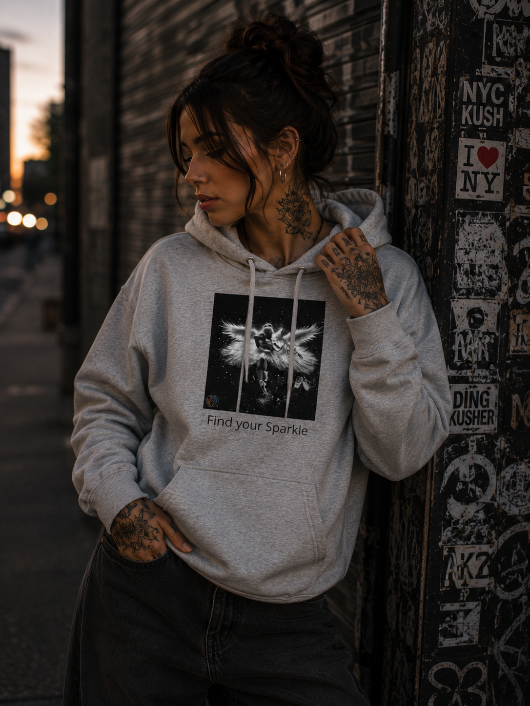🖤Find your Sparkle Premium Unisex Hoodie l Digital Artwork