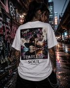 FEARLESS SOUL Performance Unisex Crewneck T-shirt White