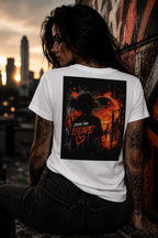 NO WAY BACK. - Create Your Escape - Premium Unisex V-Neck Statement Shirt