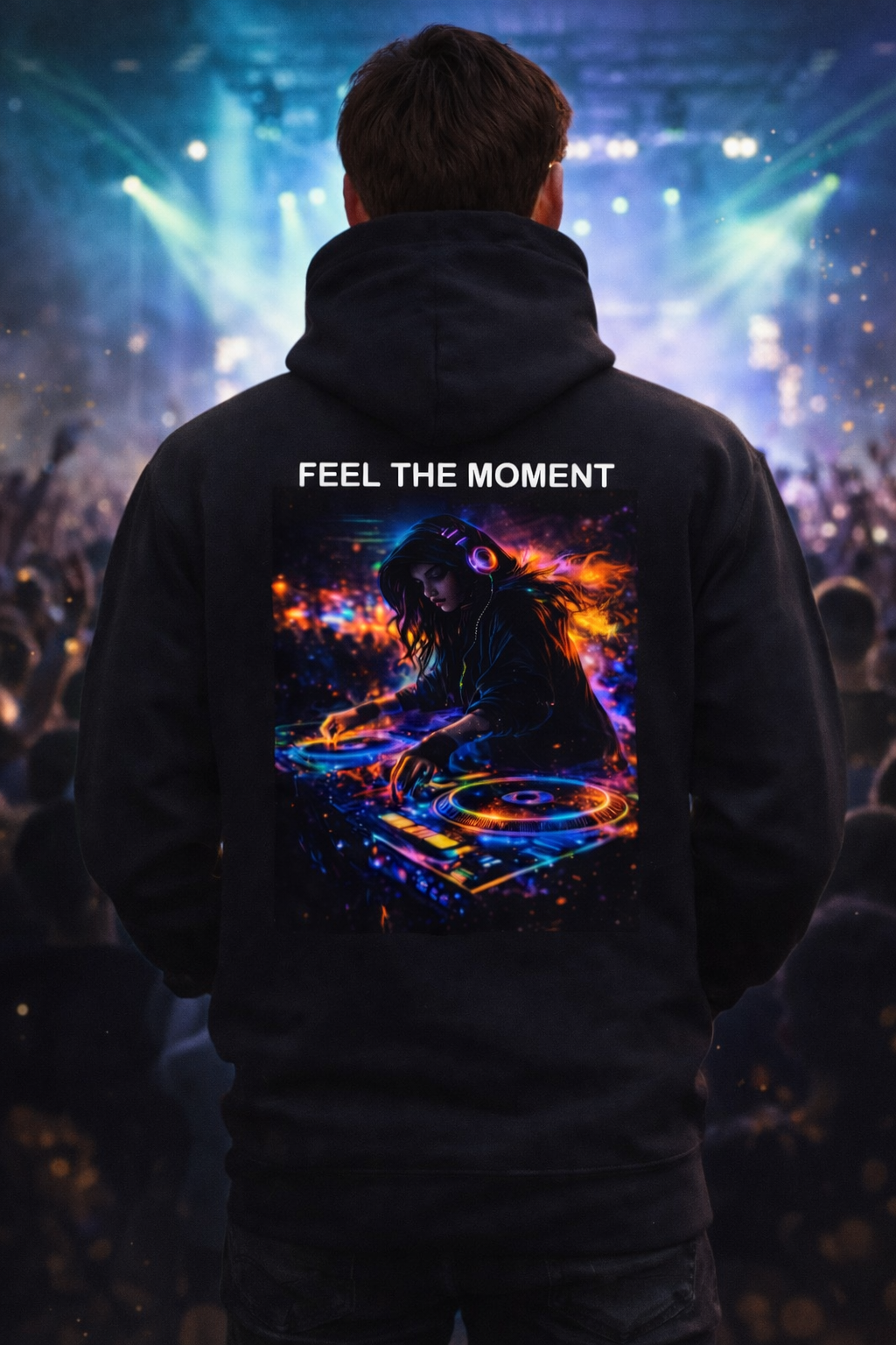 FEEL THE MOMENT - TURN UP YOUR ENERGY l Digital Artwork