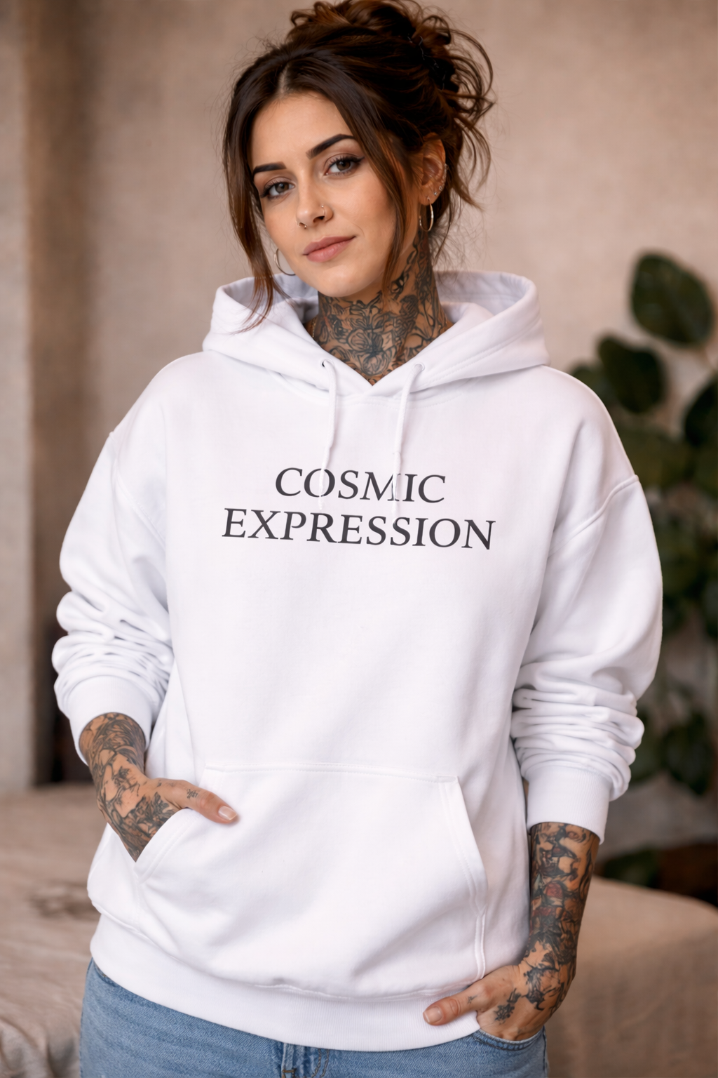KISS THE UNIVERSE HOODIE  l Digital Artwork