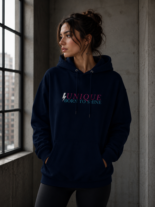 BORN TO SHINE - Unisex Statement Hoodie