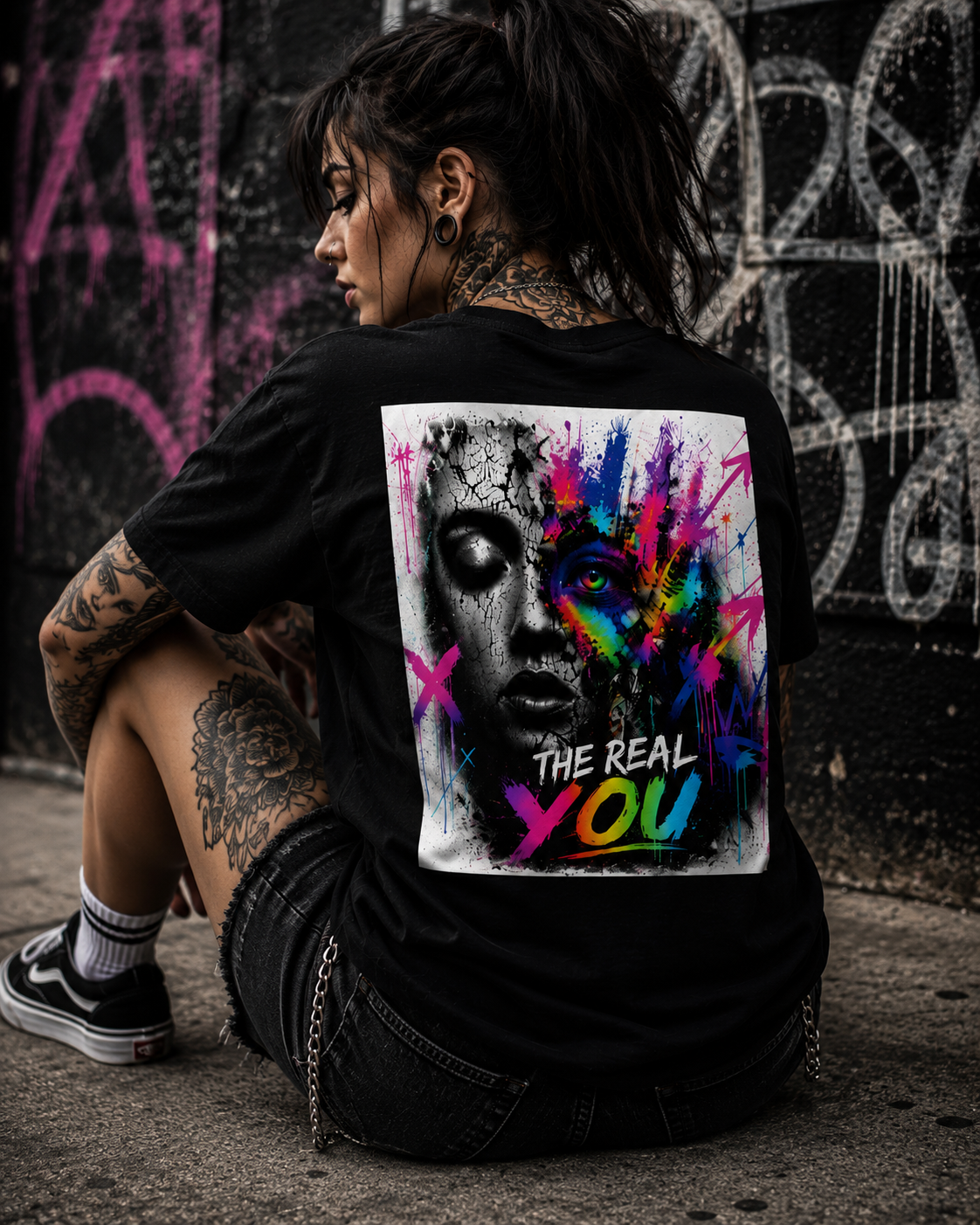 THE REAL YOU l Pemium Unisex Statement T-shirt