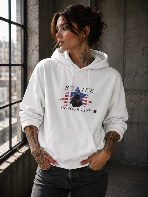 BE THE STAR OF YOUR LIFE Premium Unisex Statement Hoodie