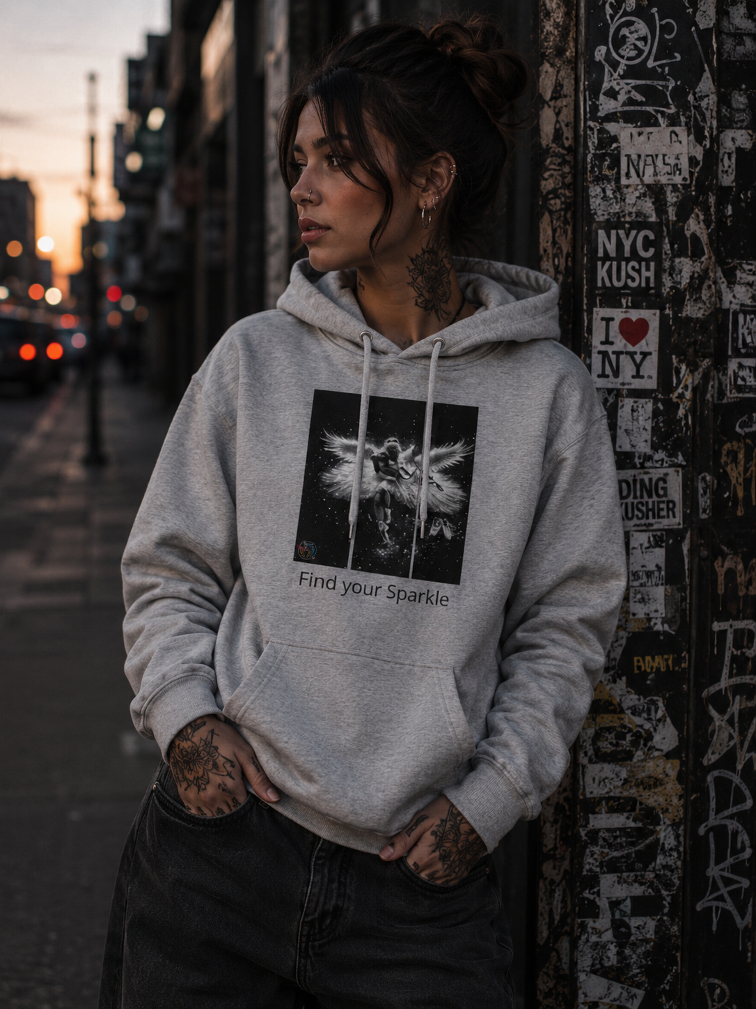 🖤Find your Sparkle Premium Unisex Hoodie l Digital Artwork