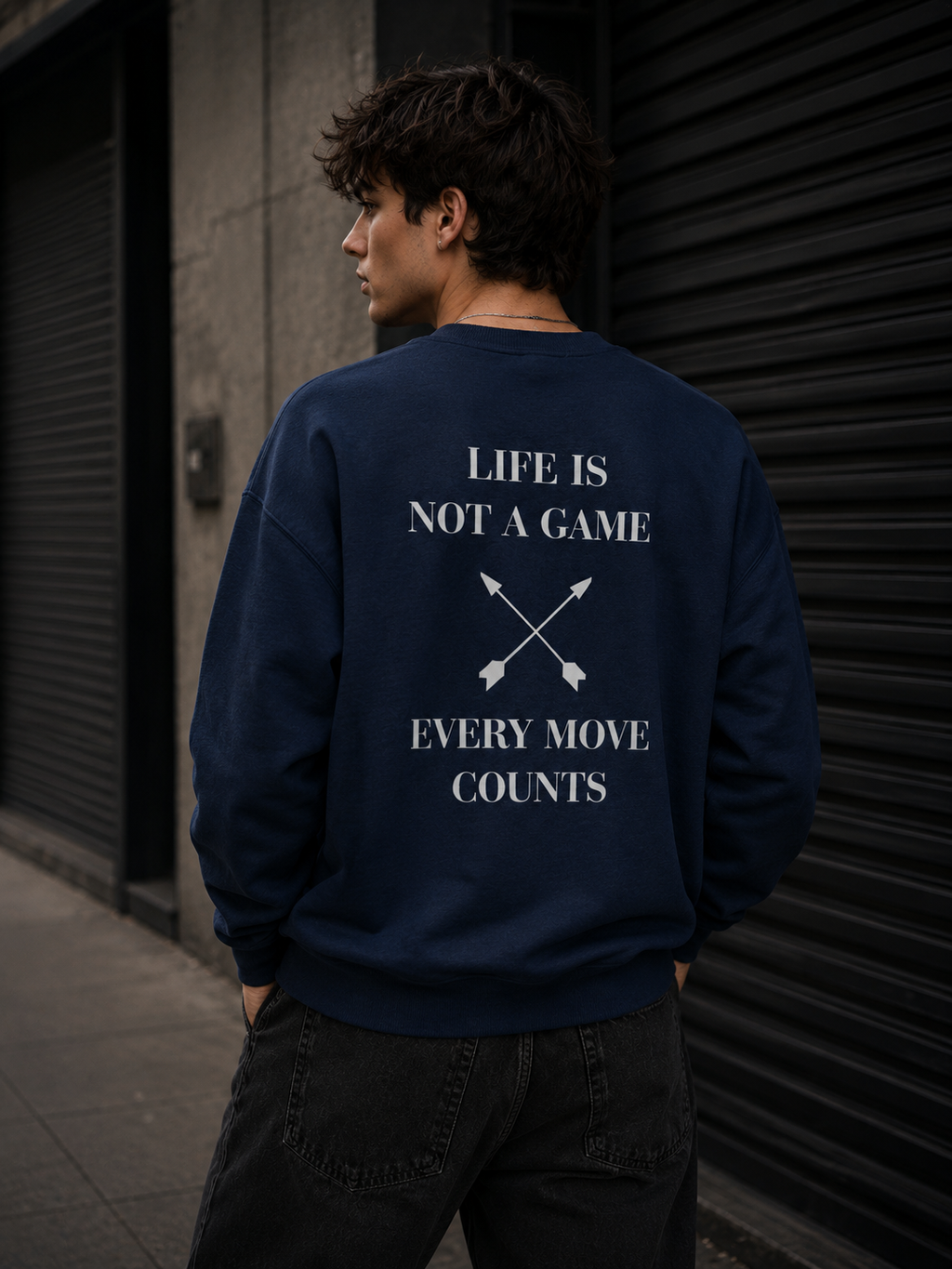 🖤BE CAREFUL – Premium Unisex Pullover | Digital Artwork