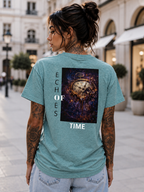 ECHOES OF TIME Premium Unisex T-Shirt l Digital Artwork