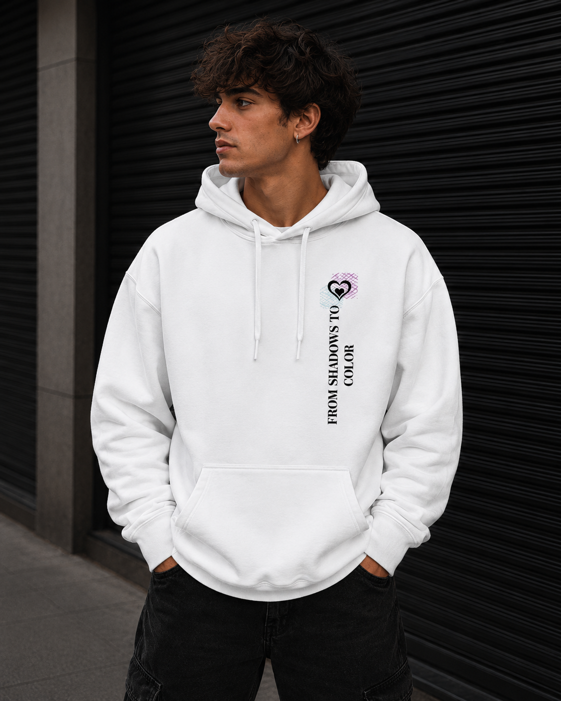 💫TRANSFORMATION – Fleece Hoodie | Digital Artwork