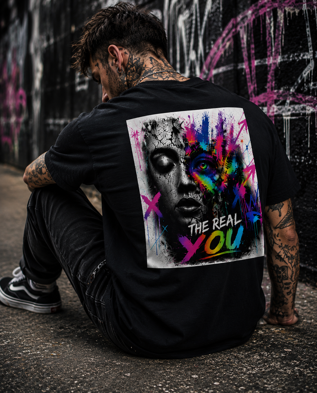THE REAL YOU l Pemium Unisex Statement T-shirt